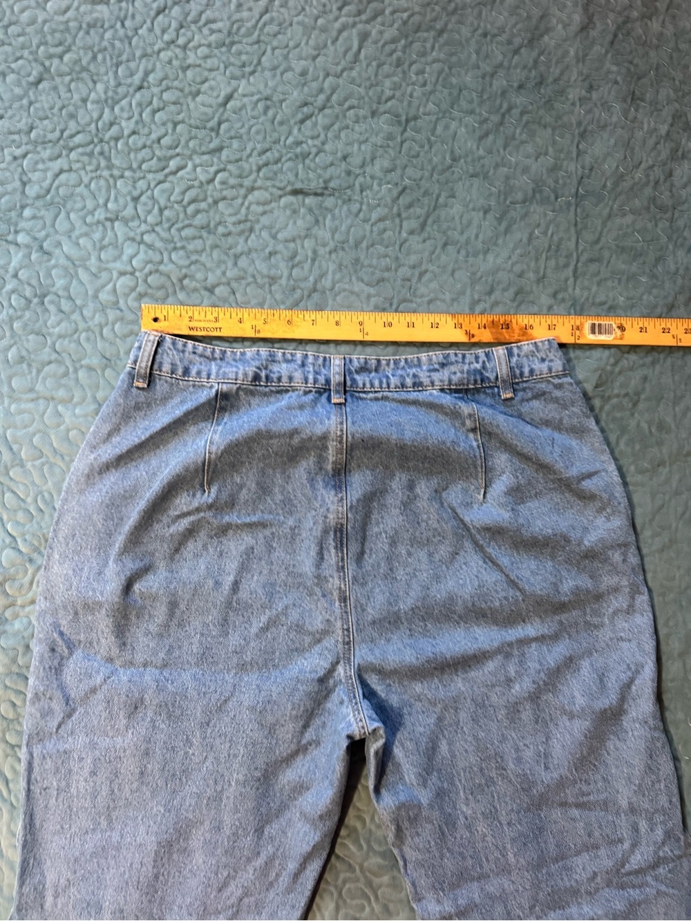 Relaxed Light Blue Denim Jogger Jeans - Unbranded - Picture 8 of 10